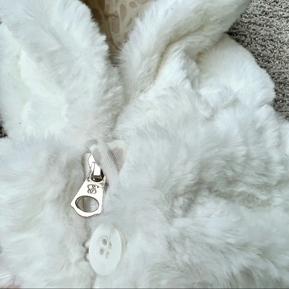 NWT Jessica Simpson Faux Fur Baby Snowsuit - Picture 10 of 12